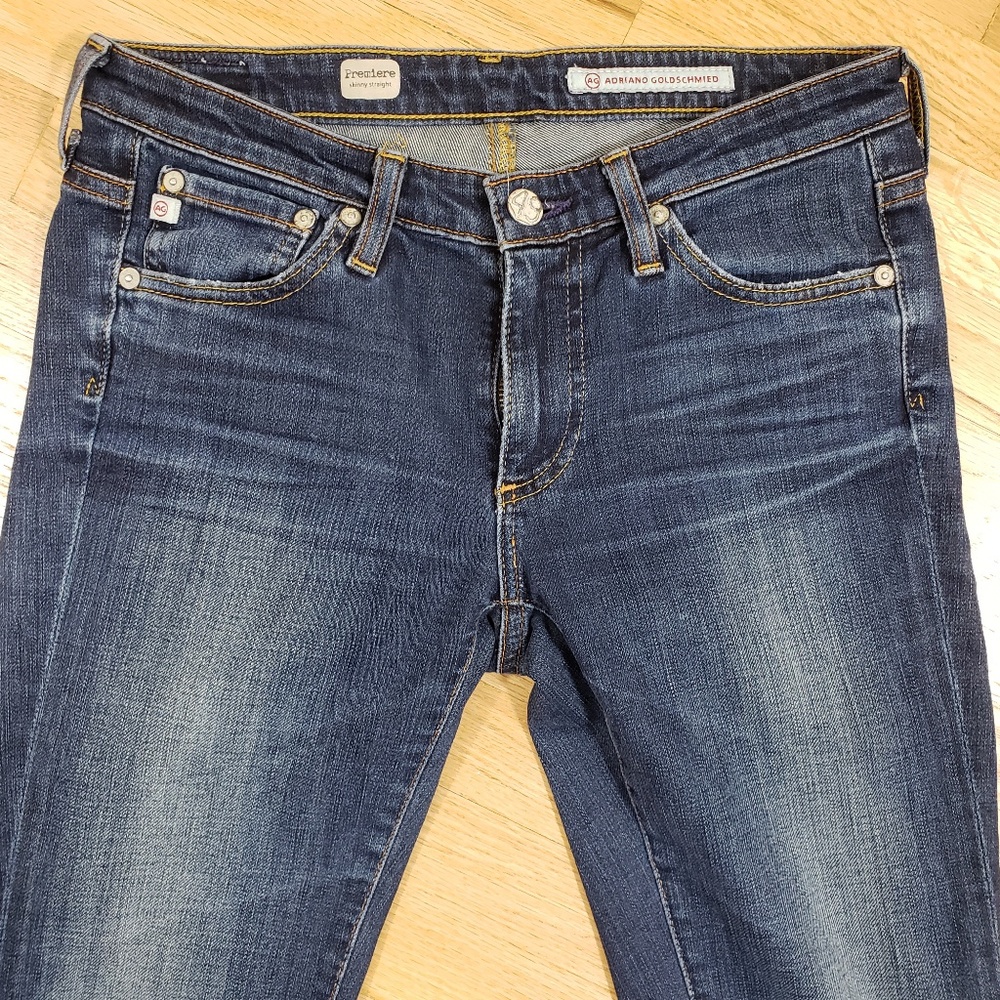 Adriano Goldschmied Premiere Raw Hem Skinny 26